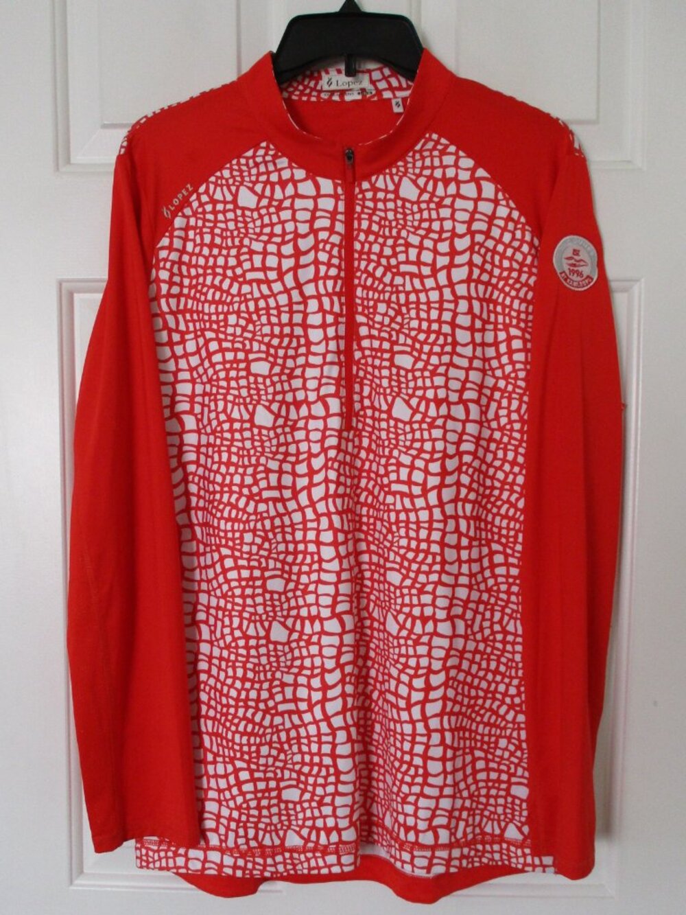 Lopez Womens "The Dunes at Kamloops 1996" (Canada) L/S 1/4 Zip Golf Top NWOT - L
